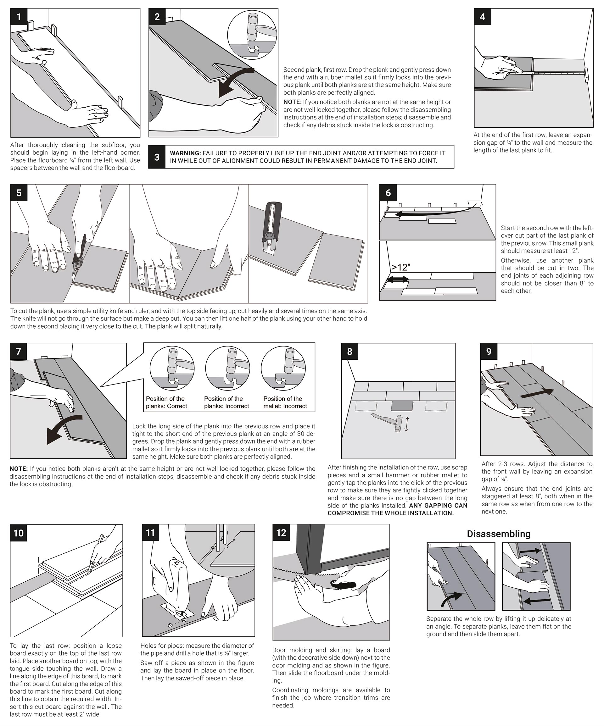 Vinyl Plank Flooring Installation Guide Viewfloor.co